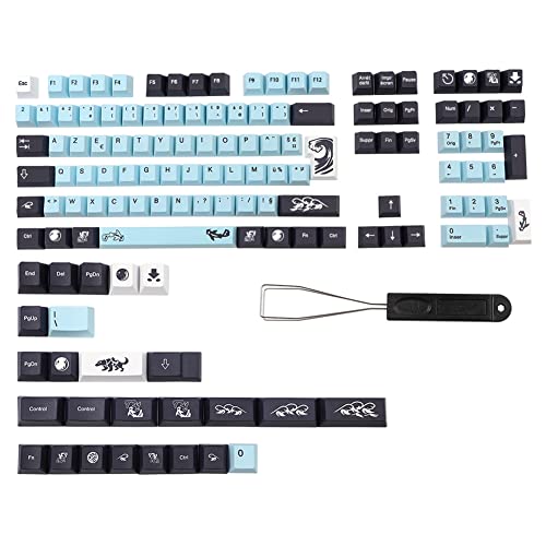 BEEOFICEPENG 1 Set Keycaps für MX Switch Keyboard Cherry Key Cap FR Keycap 135 Tasten von BEEOFICEPENG