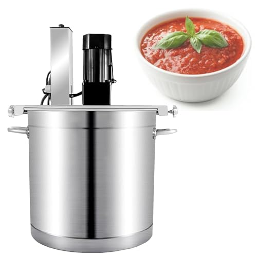 Selbstrührender Topf Aus Edelstahl,Automatischer Lebensmittelmixer,Automatischer Topfrührer Direktheizung,Mit Rührschaber & Einstellbarer Geschwindigkeit,Für Marmelade,Soße,Füllung,40L von BEESOM