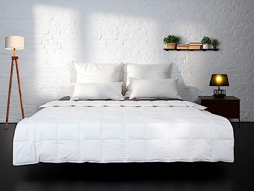 BEFA NATUR Made in Germany Primaloft Decke 135x200 cm aus hochwertiger Daunenalternative, Sommerdecke, Allergiker geeignet, Öko-Tex 100 Klasse 1 Zertifiziert (2 Stück) von BEFA NATUR