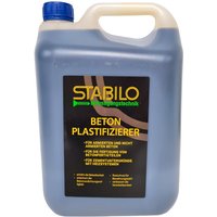 Stabilo Beton Plastifizierer 5 Liter Fliessmittel Betonverflüssiger Beton-Zusatzmittel von BEFESTIGUNGSTECHNIK
