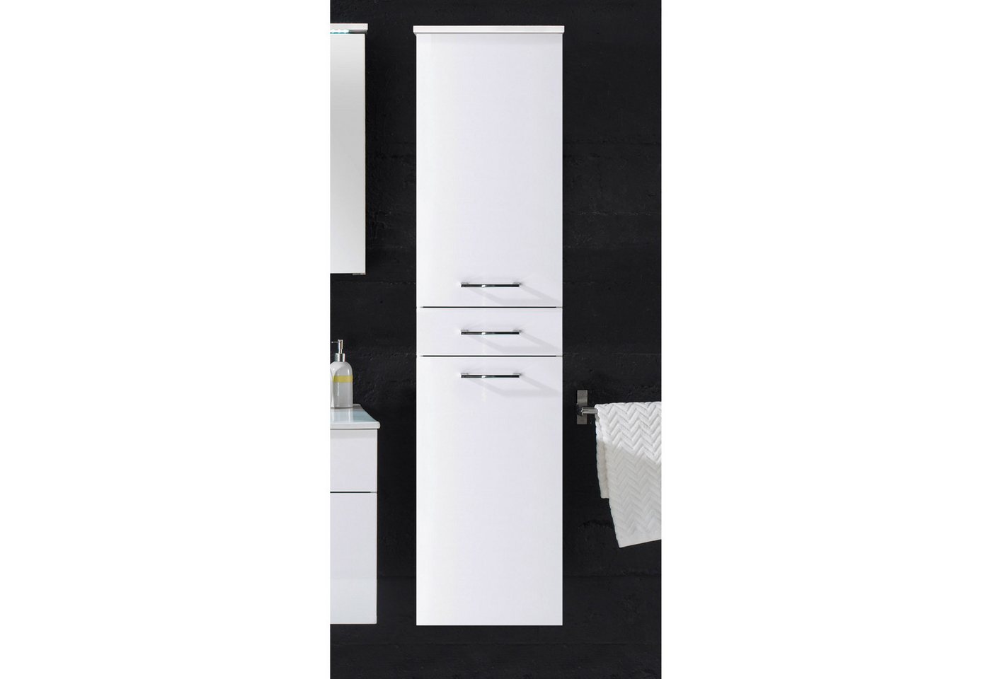 BEGA BBK Hochschrank Badschrank Splash Hochschrank weiß Hochglanz BEGA BBK Hochschrank Badschrank Splash Hochschrank weiß Hochglanz von BEGA BBK