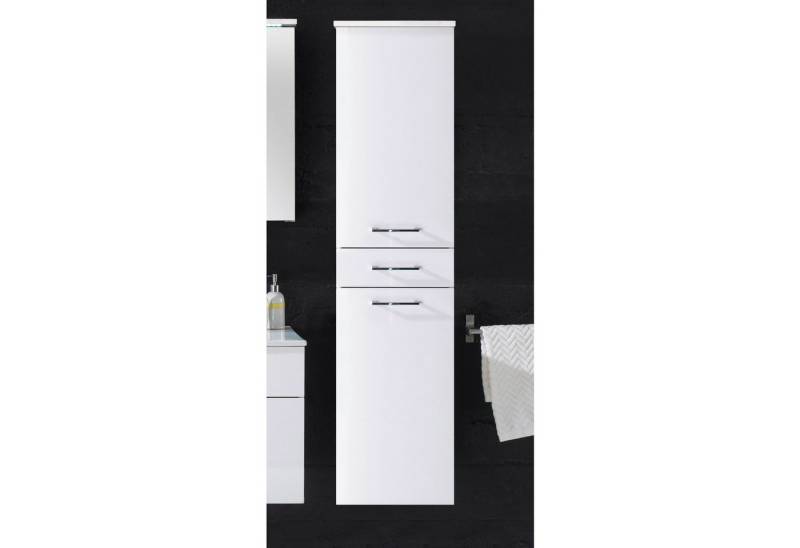 BEGA BBK Hochschrank Badschrank Splash Hochschrank weiß Hochglanz von BEGA BBK