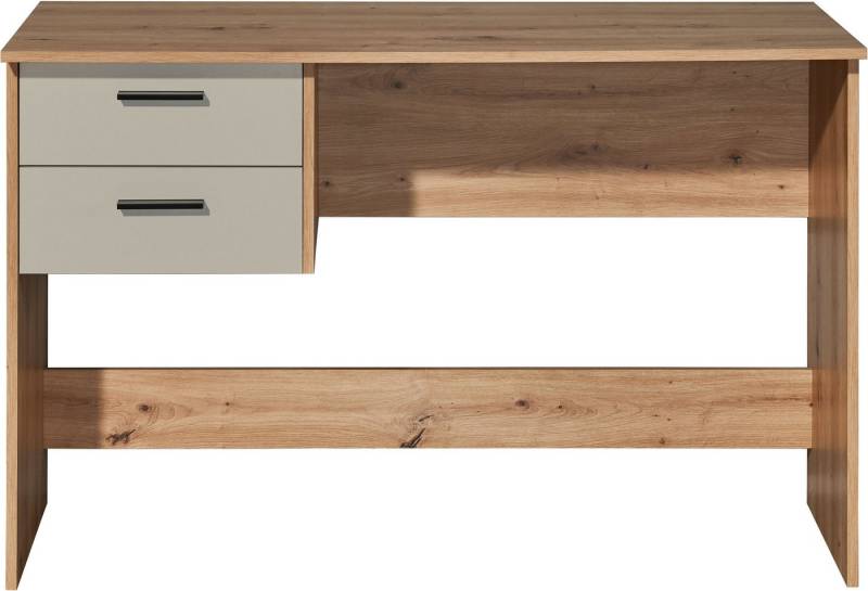 BEGA OFFICE Schreibtisch BxHxT 120x77x50 cm (1-St), Breite 120cm, Vollauszug für Schubkästen von BEGA OFFICE