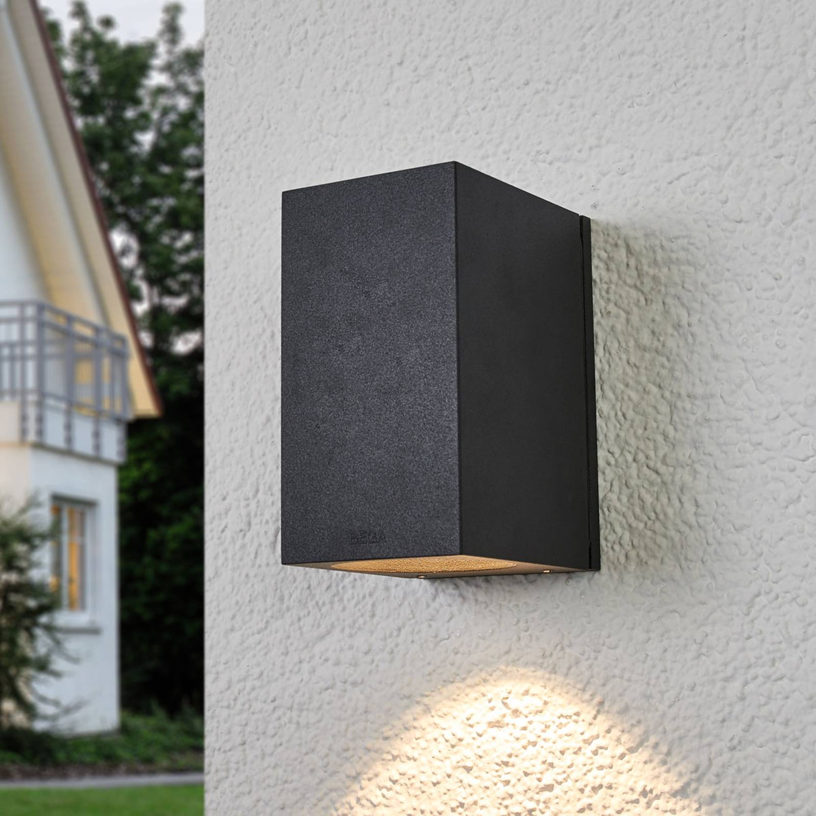 BEGA 33579K3 Außenwandlampe grafit 3.000K 1-seitig von BEGA