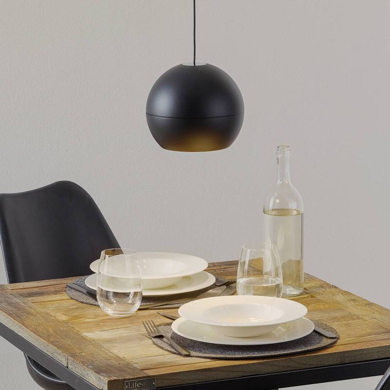 BEGA Studio Line Pendel DALI, schwarz/alu Ø19 cm von BEGA