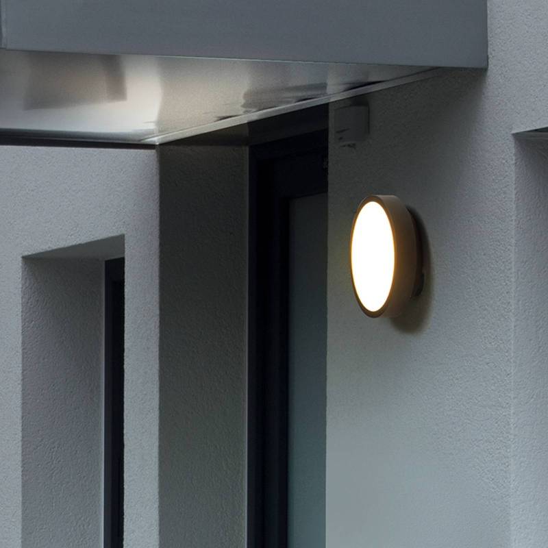 RZB HB 108 LED-Außenwandleuchte Kreis, frontal RZB HB 108 LED-Außenwandleuchte Kreis, frontal von RZB