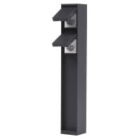 BEGA Steckdosensäule 2x Schuko, Anschlusssäule mit Aufschraubsockel (70706) von BEGA