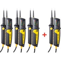 Beha Amprobe 2100-ALPHA BUNDLE Zweipoliger Spannungsprüfer CAT III 1000 V, CAT IV 600V LED, Akustik von BEHA AMPROBE