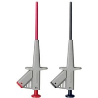 Beha Amprobe 370010 Sicherheits-Abgreifklemmen-Set Buchse 4mm CAT III 1000V Schwarz, Rot von BEHA AMPROBE