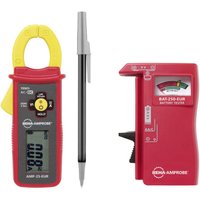 Beha Amprobe - Fluke AMP-25 kit Stromzange digital cat iii 600 v Anzeige (Counts): 6000 von BEHA AMPROBE