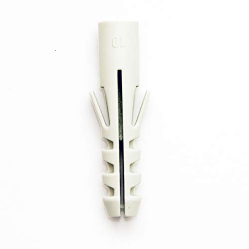 50 Spreizdübel Ø 10mm, Flossendübel, Dübel aus Nylon für Holzschrauben oder Spanplattenschrauben von BEHA