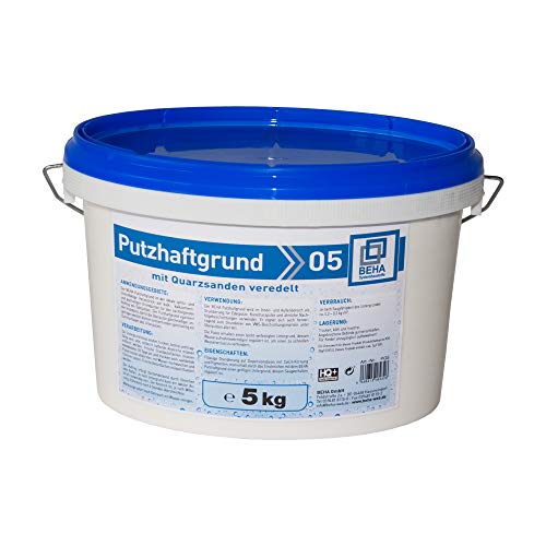 BEHA Putzhaftgrund PG5 Quarzsand Grundierung Putzgrund 5kg Quarzgrund von BEHA