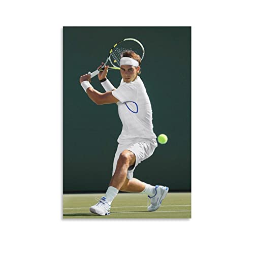Poster mit Rafael Nadal, Tennissportler, Spanien, Heimdekoration, Poster, Wandkunst, zum Aufhängen, für Schlafzimmer, dekoratives Gemälde, Poster, Zimmer, ästhetisch, 40 x 60 cm von BEIAI