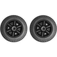 2er-Pack 6-Zoll-Grillräder – Ersatzteile für Gasgrills von Charbroil – Ofenräder – Ofenrollen – Schwarz von BEIJIYI