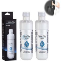 2er-Pack LT1000P/PC/PCS, MDJ64844601, ADQ74793501, ADQ7479350 Kühlschrank-Wasserfilter-Ersatz von BEIJIYI