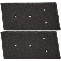 2er Set Filter für Wäschetrockner Bauknecht Privileg Whirlpool HX 481010716911 - Wärmepumpentrockner - 230 x 115 x 14 mm - Schwammfilter von BEIJIYI