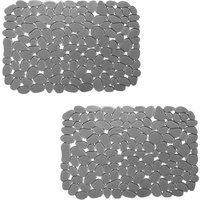 2er Set Spülbeckenmatten 40x30cm DIY Spülbeckenmatte für Küchenspüle Wasserhahnablauf Spülbeckenmatte für Geschirr Gläser Gemüse Grau 2er Set Spülbeckenmatten 40x30cm DIY Spülbeckenmatte für Küchenspüle Wasserhahnablauf Spülbeckenmatte für Geschirr Gläser Gemüse Grau von BEIJIYI