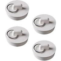 4er-Pack Universal-Badewannenstöpsel aus Gummi mit Aufhängering für Badewanne, Küche und Badezimmer, 44–47 mm 4er-Pack Universal-Badewannenstöpsel aus Gummi mit Aufhängering für Badewanne, Küche und Badezimmer, 44–47 mm von BEIJIYI