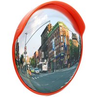 60 cm runder konvexer Verkehrsspiegel, 160° Sichtfeld, Schutzhülle, Verkehrssicherheit, für den Außen- und Innenbereich, robuste Montageteile im 60 cm runder konvexer Verkehrsspiegel, 160° Sichtfeld, Schutzhülle, Verkehrssicherheit, für den Außen- und Innenbereich, robuste Montageteile im von BEIJIYI