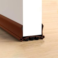 96 cm braune Türbodendichtung, selbstklebender Türzugluftstopper, schalldichte Türdichtung, für Türen mit einer Dicke von 3,5–5,5 cm und einem 96 cm braune Türbodendichtung, selbstklebender Türzugluftstopper, schalldichte Türdichtung, für Türen mit einer Dicke von 3,5–5,5 cm und einem von BEIJIYI