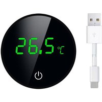 Aquarium-Thermometer, Aquarium-Thermometer, Touch-LED-Display, hohe Präzision, wiederaufladbar von BEIJIYI