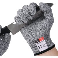 Arbeitshandschuhe, Schnittfeste Handschuhe für Kinder und Frauen, Schutzstufe 5, Schneidehandschuhe für Küche, Gartenarbeit, Heimwerken, Outdoor, von BEIJIYI