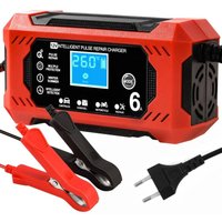 Autobatterieladegerät, 12 V, 6 A, intelligentes Batterieladegerät, Motorradbatterieladegerät mit LCD-Display, Batterieladegeräte für Auto, Motorrad, Autobatterieladegerät, 12 V, 6 A, intelligentes Batterieladegerät, Motorradbatterieladegerät mit LCD-Display, Batterieladegeräte für Auto, Motorrad, von BEIJIYI