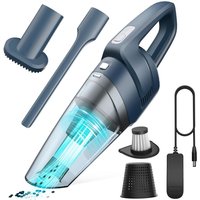Autostaubsauger – 120 W Tischstaubsauger, 2200 mAh Handstaubsauger mit trockenem HEPA-Filter, kabelloser Staubsauger für Zuhause, Auto, Büro, Tisch, von BEIJIYI