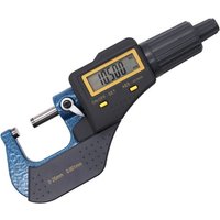 0–25 mm/0–1 Zoll digitales Mikrometer – 0,001 mm/0,00005 Zoll Hochpräzises tragbares elektronisches LCD-Mikrometer, inkrementelle und absolute von BEIJIYI