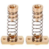 2 Stück CR10 Z-Achsen-Federmutter T8 spielfreies Messing eliminiert Lückenmuttern für 3D-Drucker-Upgrade, Ender 3 Ender 3s Ender 3 Pro V2 CR-10 von BEIJIYI