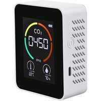 3-in-1 CO2-Detektor – CO2-Luftüberwachung – Kohlendioxid-Detektor – Luftqualität – Temperatur und Luftfeuchtigkeit – für Zuhause, Büro, Gewächshaus, 3-in-1 CO2-Detektor – CO2-Luftüberwachung – Kohlendioxid-Detektor – Luftqualität – Temperatur und Luftfeuchtigkeit – für Zuhause, Büro, Gewächshaus, von BEIJIYI