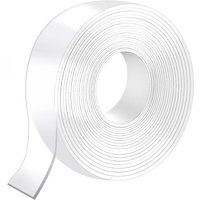 Beijiyi - 5 m extra starkes doppelseitiges Klebeband, 5 m x 3 cm x 2 mm, transparentes doppelseitiges Klebeband, waschbar, wiederverwendbares Beijiyi - 5 m extra starkes doppelseitiges Klebeband, 5 m x 3 cm x 2 mm, transparentes doppelseitiges Klebeband, waschbar, wiederverwendbares von BEIJIYI