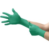 92-600 Einweg-Nitrilhandschuhe, puderfrei, hoher chemischer und mechanischer Schutz, Lebensmittelkontakt, Arbeitssicherheit, latexfrei, grün, Größe l 92-600 Einweg-Nitrilhandschuhe, puderfrei, hoher chemischer und mechanischer Schutz, Lebensmittelkontakt, Arbeitssicherheit, latexfrei, grün, Größe l von BEIJIYI