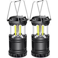 Beijiyi - LED-Campinglaterne, 350 lm, tragbare Campinglampe mit Metallgriffen, für Zelt, Camping, Wandern, Angeln, Höhle usw., 2 Stück [Energieklasse Beijiyi - LED-Campinglaterne, 350 lm, tragbare Campinglampe mit Metallgriffen, für Zelt, Camping, Wandern, Angeln, Höhle usw., 2 Stück [Energieklasse von BEIJIYI