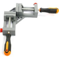 Beijiyi - Rechtwinklige Klemme, 90-Grad-Eckschraubstock aus Aluminiumlegierung, Schweißklemme mit 2 verstellbaren Griffen, Klemmschraubstock für von BEIJIYI