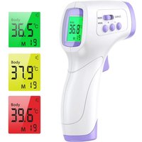 Beijiyi - Stirnthermometer für Erwachsene, Infrarot-Thermometer mit Fieberalarm, 2-in-1, berührungsloses Stirnthermometer mit Speicherfunktion, Beijiyi - Stirnthermometer für Erwachsene, Infrarot-Thermometer mit Fieberalarm, 2-in-1, berührungsloses Stirnthermometer mit Speicherfunktion, von BEIJIYI