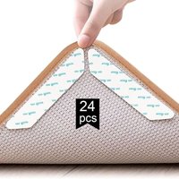 Beijiyi - Teppichgreifer, 24 Stück Anti-Rutsch-Teppich, Anti-Curling-Teppich-Eckengreifer, Anti-Curling-Anti-Rutsch-Matte, wiederverwendbare von BEIJIYI