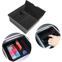 Beijiyi - Tesla Model 3 Model y 2023 2022 2021 Mittelkonsole Ablagefach Innenzubehör Beflockte Armlehne Versteckte Aufbewahrungsbox von BEIJIYI