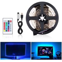 Beijiyi - USB-LED-Lichtleiste, 5050 rgb 12 v dc, LED-Band, dekorativer LED-Streifen für den Innenbereich für LED-TV-Hintergrundbeleuchtung, Beijiyi - USB-LED-Lichtleiste, 5050 rgb 12 v dc, LED-Band, dekorativer LED-Streifen für den Innenbereich für LED-TV-Hintergrundbeleuchtung, von BEIJIYI