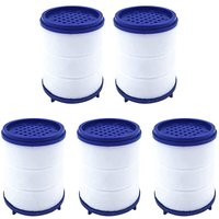 Beijiyi - Wasserhahn-Sprühdüse, Wasserfilter-Ersatz, Hartwasserenthärter für Küchenarmaturkopf, 5 Ersatz-Filterkartuschen Beijiyi - Wasserhahn-Sprühdüse, Wasserfilter-Ersatz, Hartwasserenthärter für Küchenarmaturkopf, 5 Ersatz-Filterkartuschen von BEIJIYI