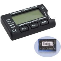 Digitaler Batteriekapazitätstester, Batteriekapazitäts-Spannungsprüfer-Controller-Tester mit LCD-Anzeige, für LiPo LiFe NiMH Li-Ion von BEIJIYI