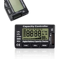 Digitaler Batteriekapazitätstester, Batteriekapazitäts-Spannungsprüfer-Controller-Tester mit LCD-Anzeige, für LiPo LiFe NiMH Li-Ion von BEIJIYI