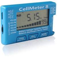 Digitaler Batteriekapazitätstester, Batteriekapazitäts-Spannungsprüfer-Tester-Controller, für LiPo Life Li-Ionen-NiHV-NiMH-Nicd-Batterie von BEIJIYI