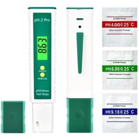Digitales pH-Meter mit Lackmus-Teststreifen, Dual-Check-Funktion/Temperatur, Pool-pH-Tester 0,01, hohe Genauigkeit mit innovativem Farbwechsel-LCD, Digitales pH-Meter mit Lackmus-Teststreifen, Dual-Check-Funktion/Temperatur, Pool-pH-Tester 0,01, hohe Genauigkeit mit innovativem Farbwechsel-LCD, von BEIJIYI