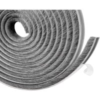 Fensterdichtungs-Isolierung, Kälteisolierende Tür-Zugluftdichtung, Eingangstürdichtung, 10 m (L) x 9 mm (B) x 9 mm (T) Ideal zur Isolierung gegen von BEIJIYI