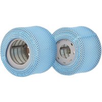 Filterkartuschen für, Ersatzfilter für Whirlpool-Aufblasbecken, Filter für Badewanne (2 Filter mit Schutznetzen) von BEIJIYI