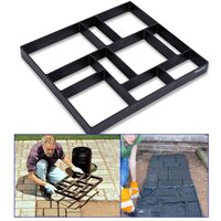 Gartenwegform, Pflasterform, Kunststoffmodell für Betonpflaster, Ziegel, Stein, Tee-Fai-Form, 45 x 40 x 4 cm Gartenwegform, Pflasterform, Kunststoffmodell für Betonpflaster, Ziegel, Stein, Tee-Fai-Form, 45 x 40 x 4 cm von BEIJIYI