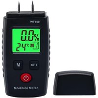 Holzfeuchtemessgerät mit Stifttyp, 7 Modi, LCD-Display mit Hintergrundbeleuchtung, Schimmeldetektor für Holz und Baumaterialien Holzfeuchtemessgerät mit Stifttyp, 7 Modi, LCD-Display mit Hintergrundbeleuchtung, Schimmeldetektor für Holz und Baumaterialien von BEIJIYI