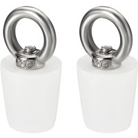 Konischer Stöpsel, Silikonkautschuk-Stopfen, 17 mm bis 23 mm, massiver Badewannenstöpsel mit Ring für Reagenzgläser, Wasserleitung, Abflussloch, Konischer Stöpsel, Silikonkautschuk-Stopfen, 17 mm bis 23 mm, massiver Badewannenstöpsel mit Ring für Reagenzgläser, Wasserleitung, Abflussloch, von BEIJIYI