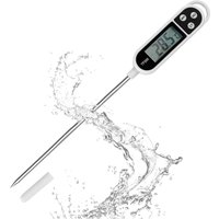 Küchenthermometer mit LCD-Display, digitales Thermometer mit langer Sonde, hohe Präzision, sofort ablesbares Kochthermometer, für Grillen, Öl, von BEIJIYI